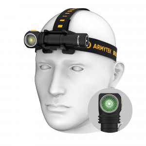 Фонарь Armytek Wizard C2 WG Magnet USB (тёплый/зел..